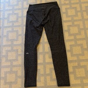ALO Yoga women heather Black/gray Leggings